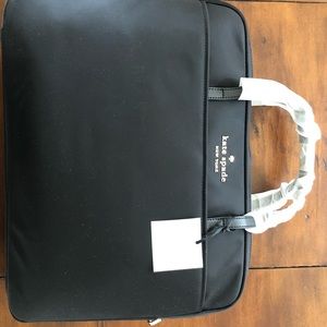 Black Kate Spade laptop bag